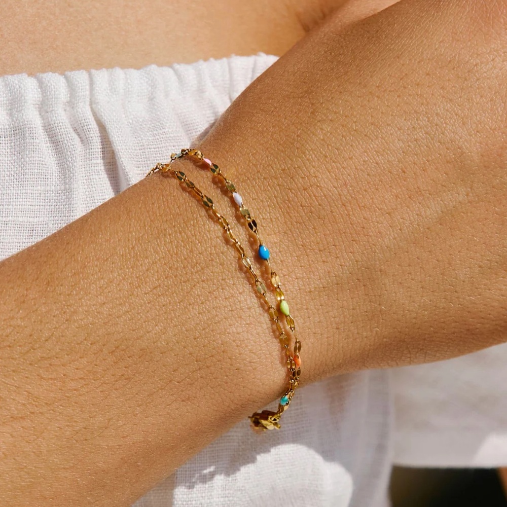 Atolea Rainbow Dainty Bracelet